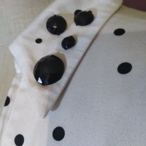 ISABEL USA Zip Blazer Jacket White with Various si - Picture 7 of 7